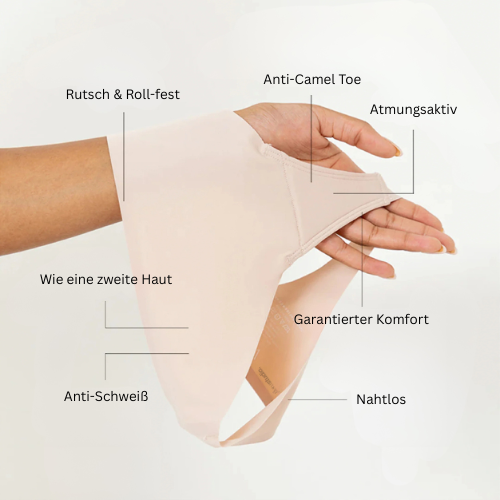 Nahtloser Slip - gepolstert (3er Set)